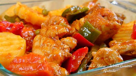 afritadang manok recipe tagalog